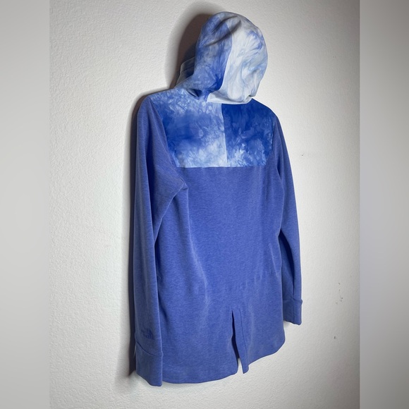 The North‎ Face Womens Tie Dye Full Zip Hoodie Jacket Blue M - Picture 7 of 7